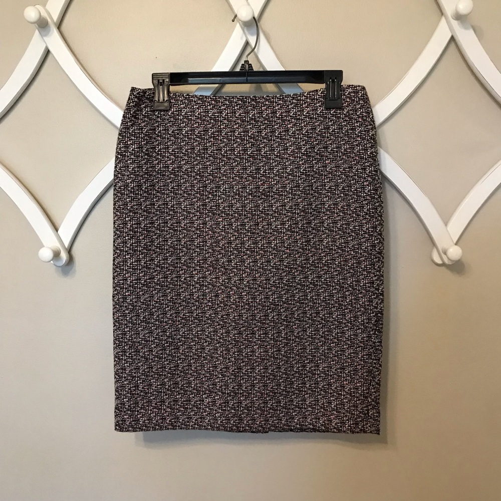 Karl Lagerfeld Tweed Pencil Skirt